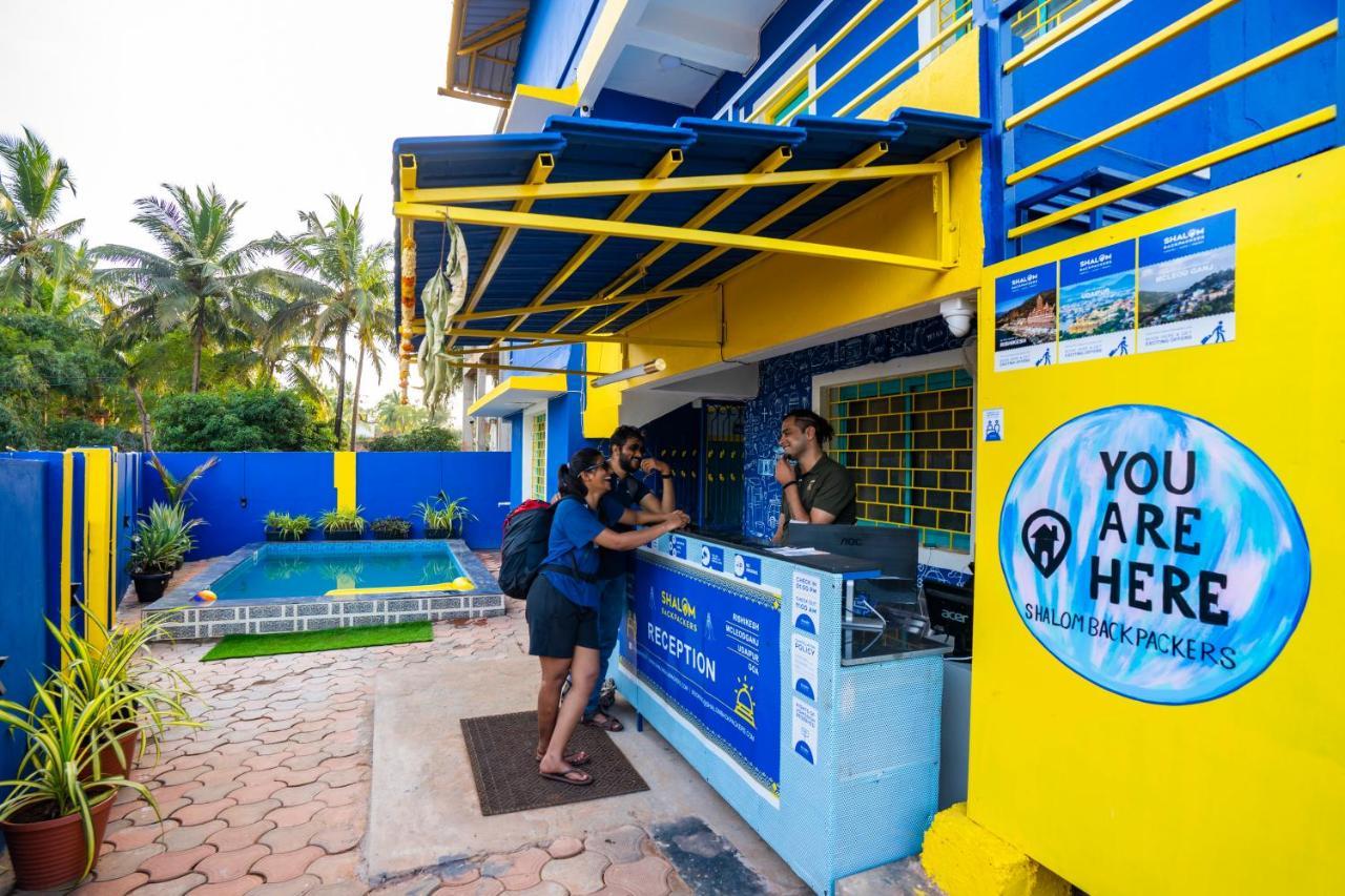 Shalom Backpackers Anjuna Goa Exterior photo